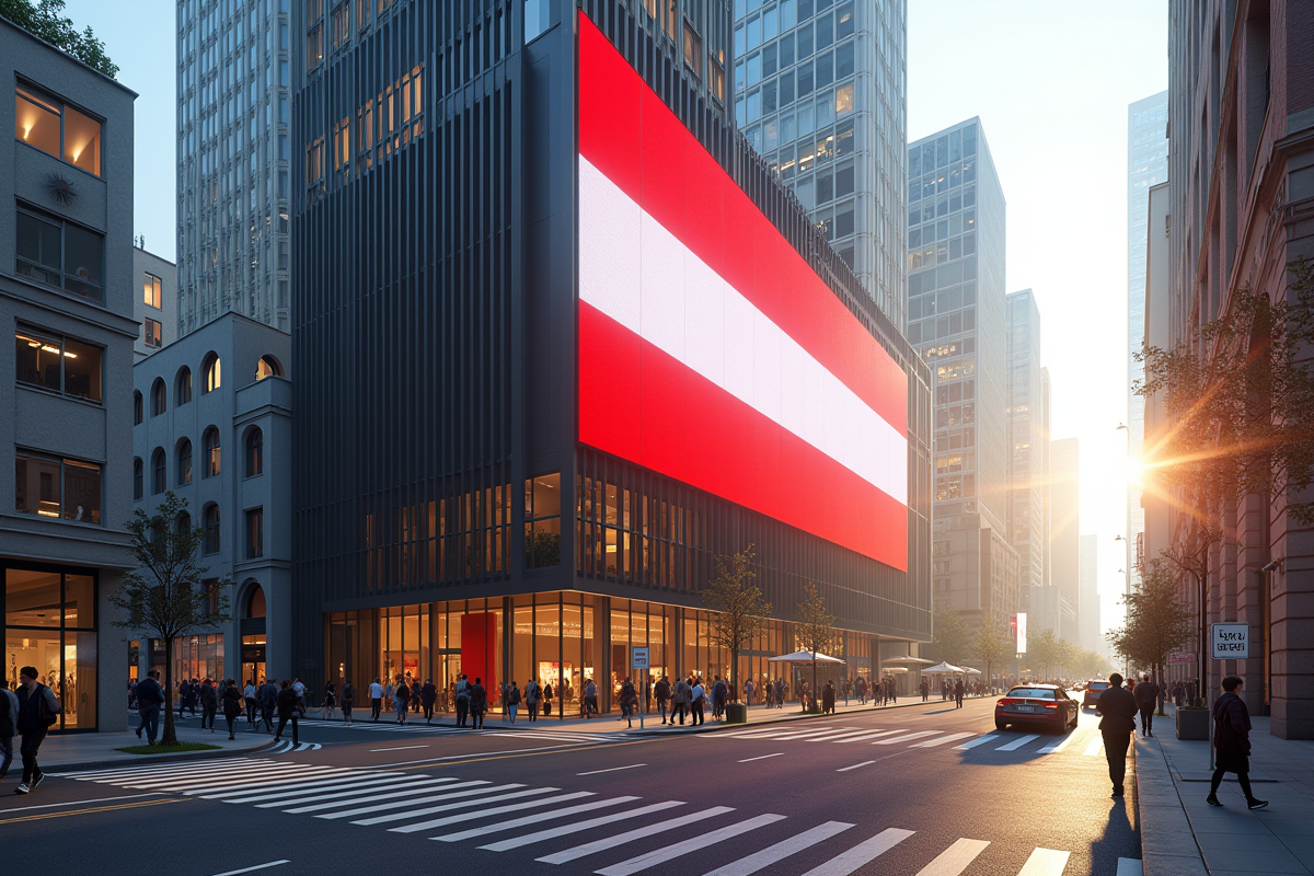 drapeau horizontal